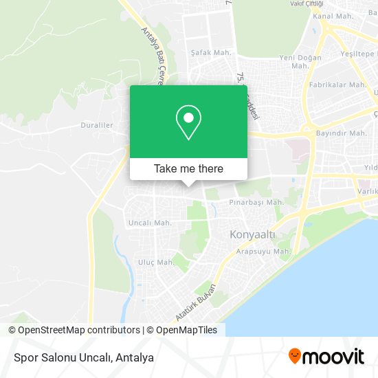 Spor Salonu Uncalı map