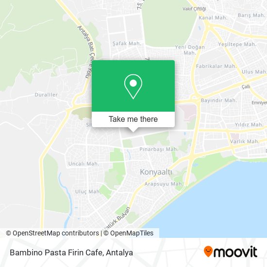 Bambino Pasta Firin Cafe map