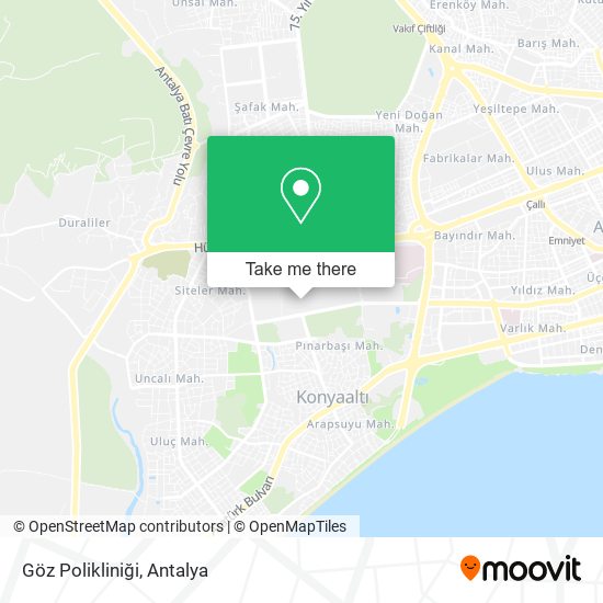 Göz Polikliniği map