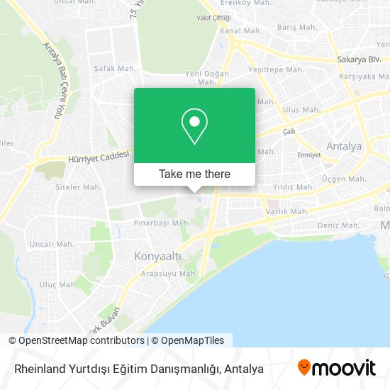 Rheinland Yurtdışı Eğitim Danışmanlığı map