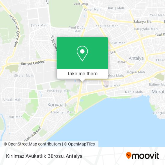 Kırılmaz Avukatlık Bürosu map
