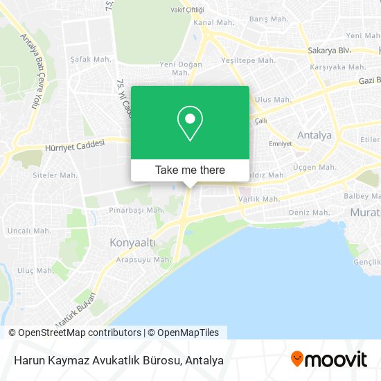 Harun Kaymaz Avukatlık Bürosu map