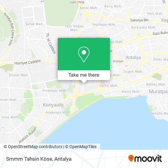 Smmm Tahsin Köse map
