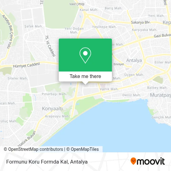 Formunu Koru Formda Kal map