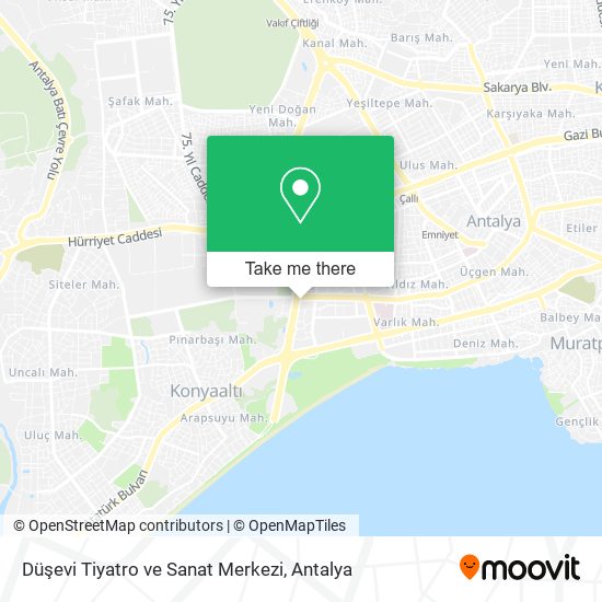 Düşevi Tiyatro ve Sanat Merkezi map