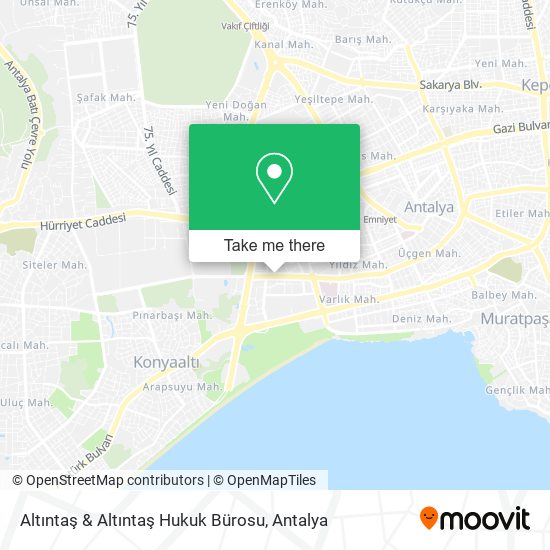 Altıntaş & Altıntaş Hukuk Bürosu map