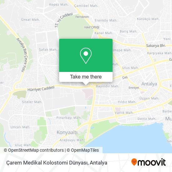 Çarem Medikal Kolostomi Dünyası map