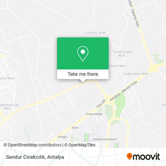 Sendur Cıcekcılık map