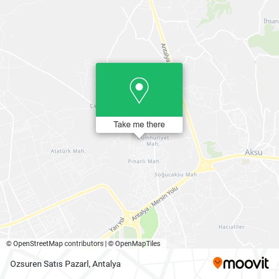Ozsuren Satıs Pazarl map