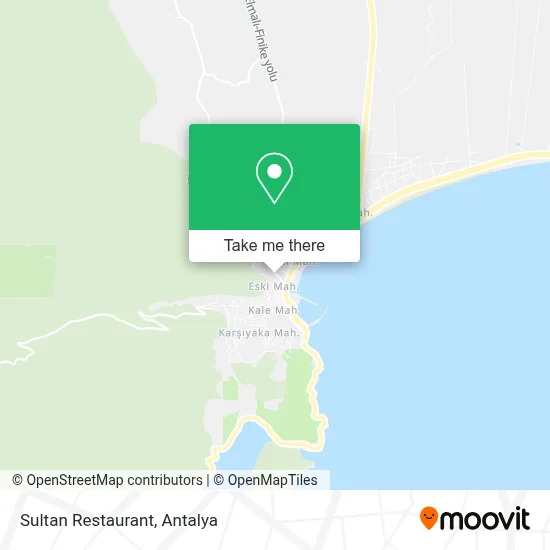 Sultan Restaurant map