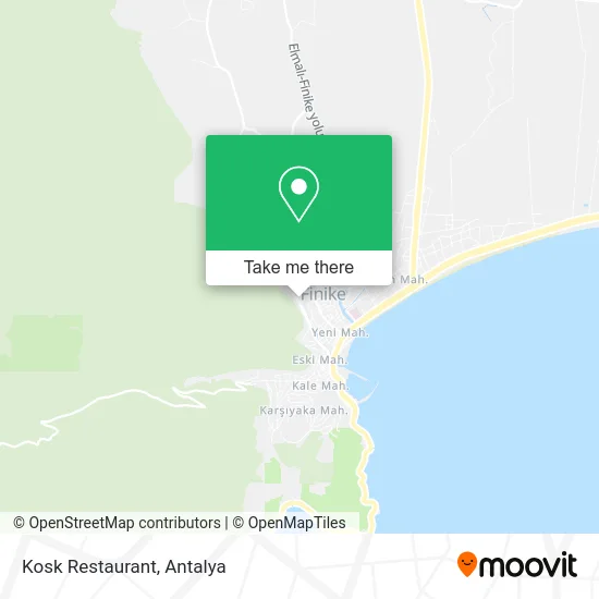 Kosk Restaurant map