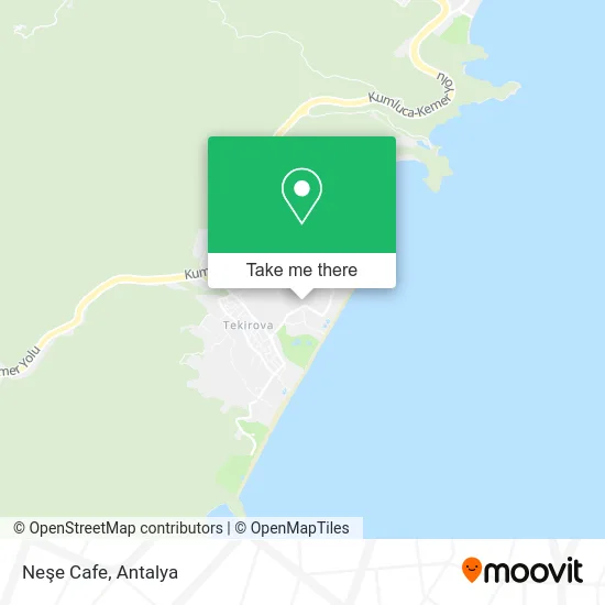 Neşe Cafe map
