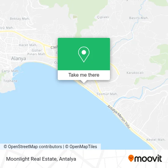 Moonlight Real Estate map
