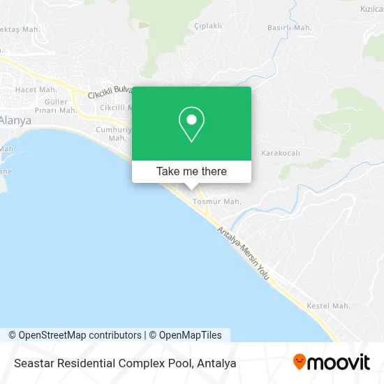 Seastar Residential Complex Pool map