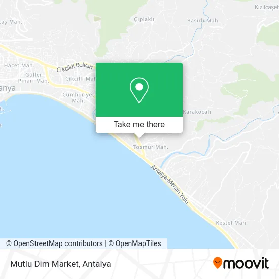 Mutlu Dim Market map