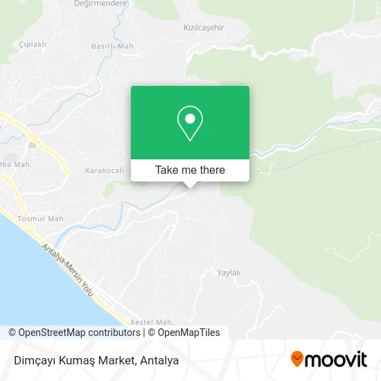 Dimçayı Kumaş Market map