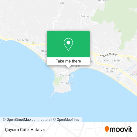 Çaycım Cafe map
