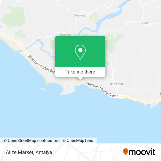 Alıze Market map