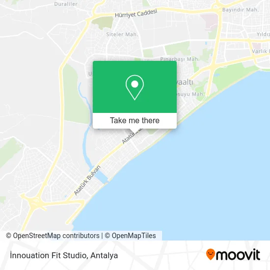 İnnouation Fit Studio map