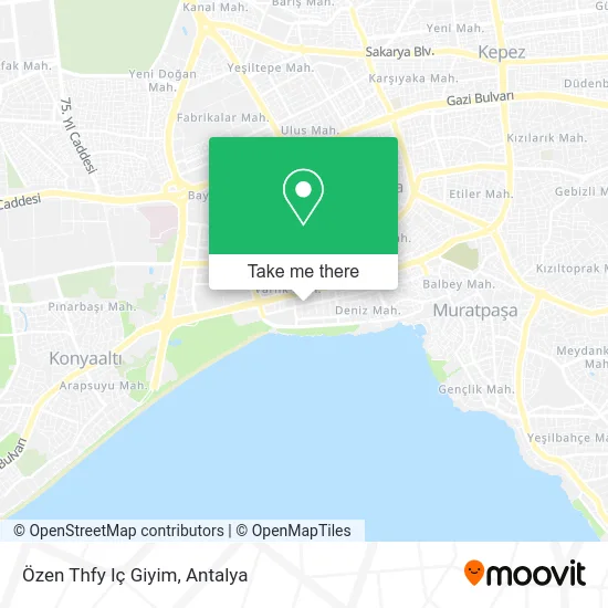 Özen Thfy Iç Giyim map