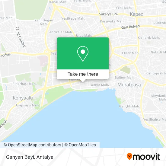 Ganyan Bayi map