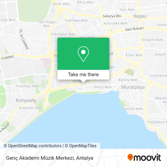 Genç Akademi Müzik Merkezi map