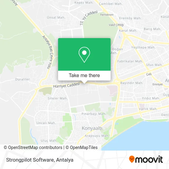 Strongpilot Software map