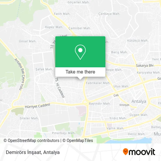 Demirörs İnşaat map