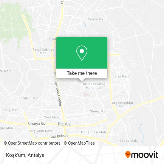 Köşk'üm map