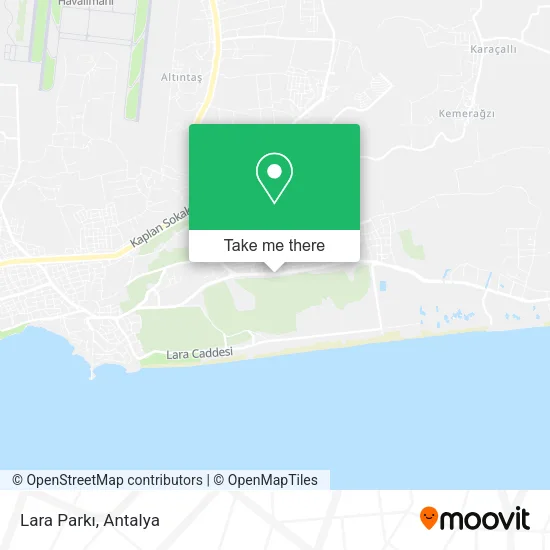 Lara Parkı map