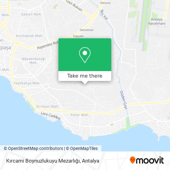 Kırcami Boynuzlukuyu Mezarlığı map