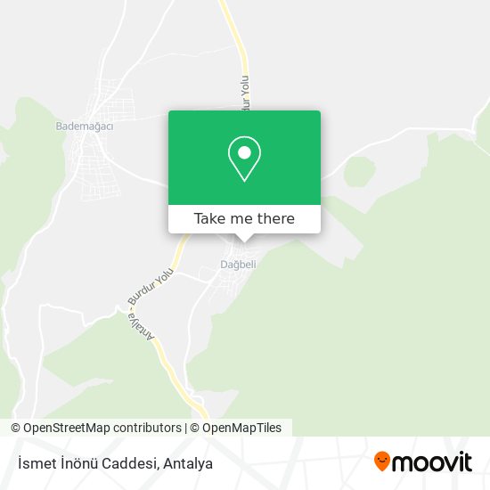 İsmet İnönü Caddesi map