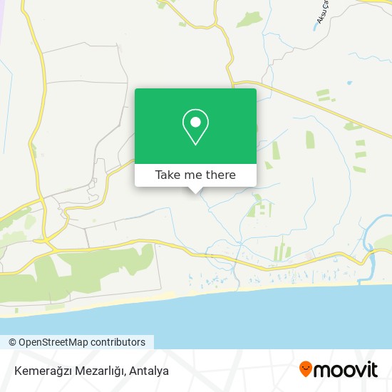 Kemerağzı Mezarlığı map