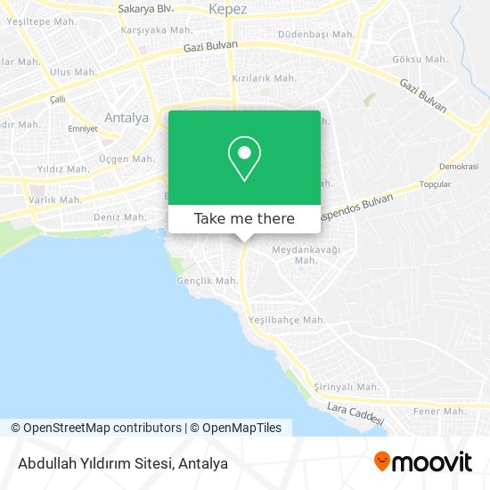 Abdullah Yıldırım Sitesi map