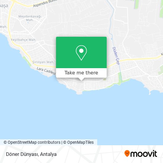 Döner Dünyası map