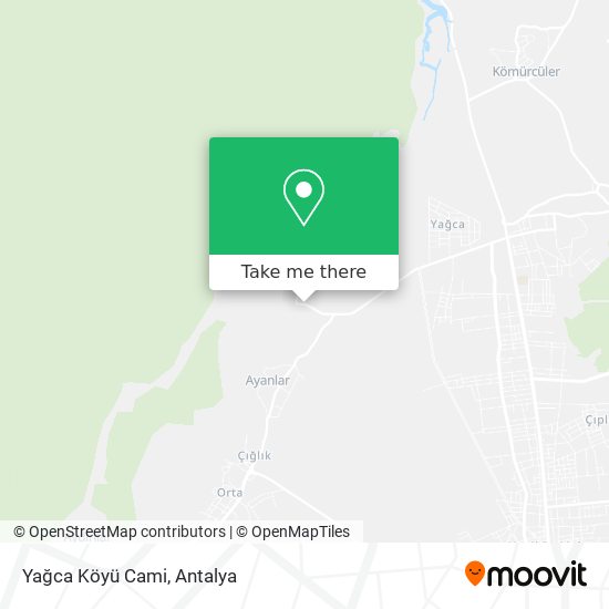 Yağca Köyü Cami map