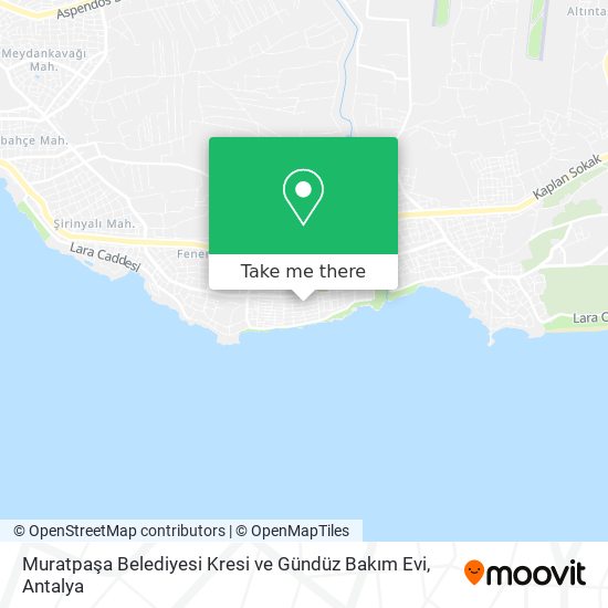 Muratpaşa Belediyesi Kresi ve Gündüz Bakım Evi map