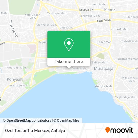 Özel Terapi Tıp Merkezi map