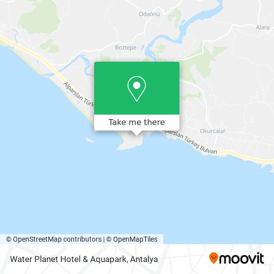 Water Planet Hotel & Aquapark map