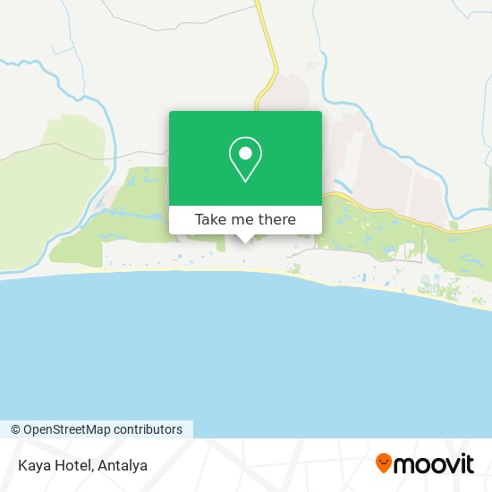 Kaya Hotel map