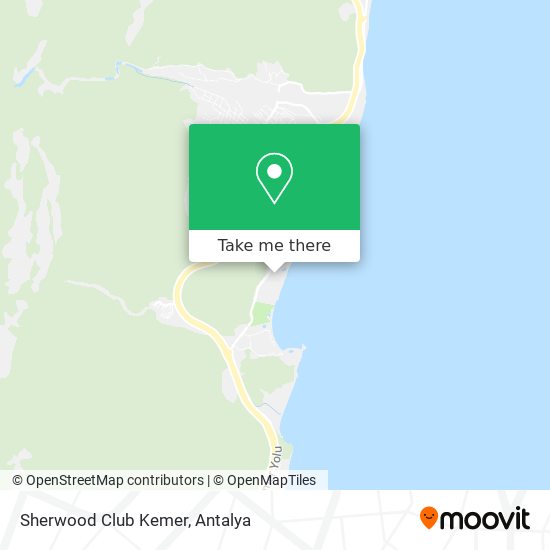 Sherwood Club Kemer map