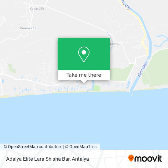 Adalya Elite Lara Shisha Bar map