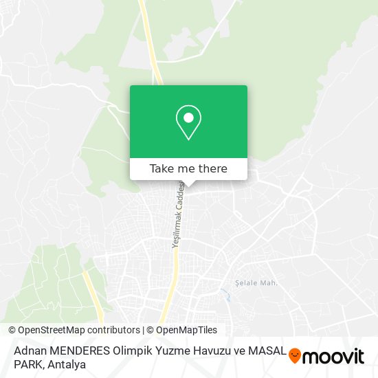 Adnan MENDERES Olimpik Yuzme Havuzu ve MASAL PARK map