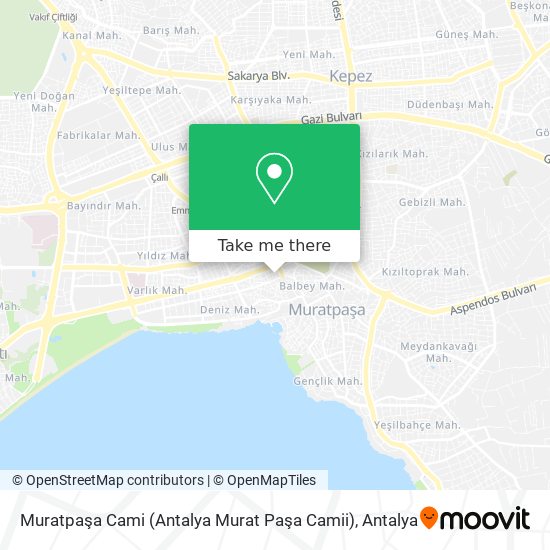 Muratpaşa Cami (Antalya Murat Paşa Camii) map