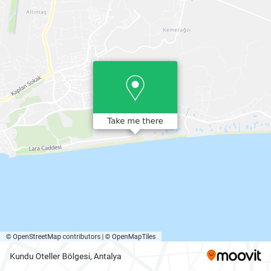 Kundu Oteller Bölgesi map