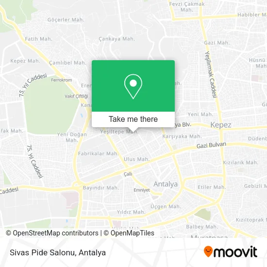 Sivas Pide Salonu map