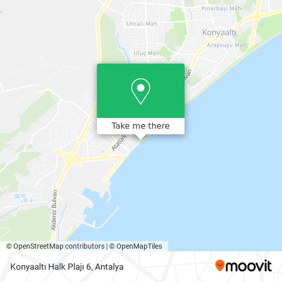 Konyaaltı Halk Plajı 6 map