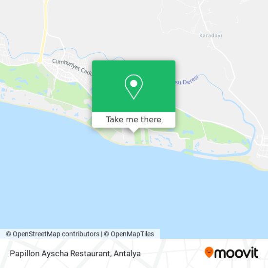 Papillon Ayscha Restaurant map