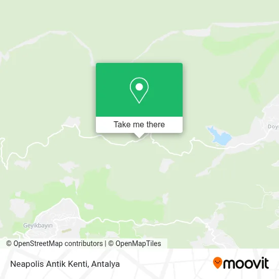 Neapolis Antik Kenti map