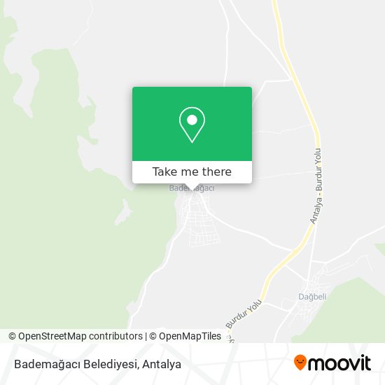 Bademağacı Belediyesi map